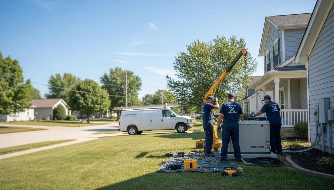 Generator Installation in Yorkville, IL near me